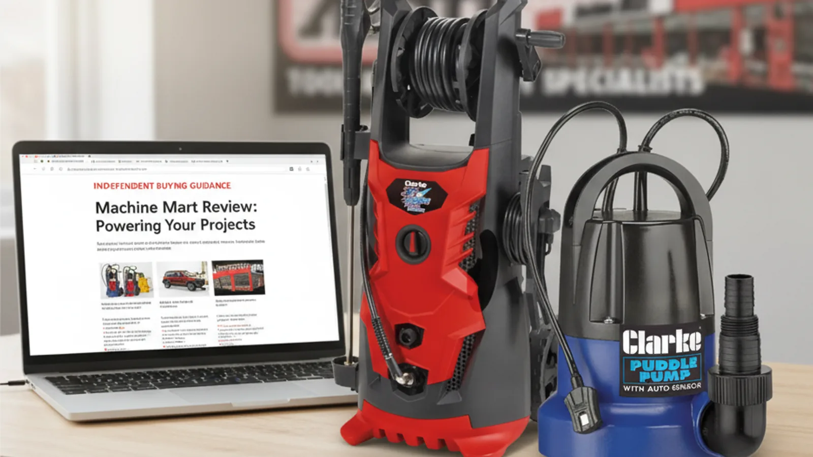 Machine Mart buying advice scene