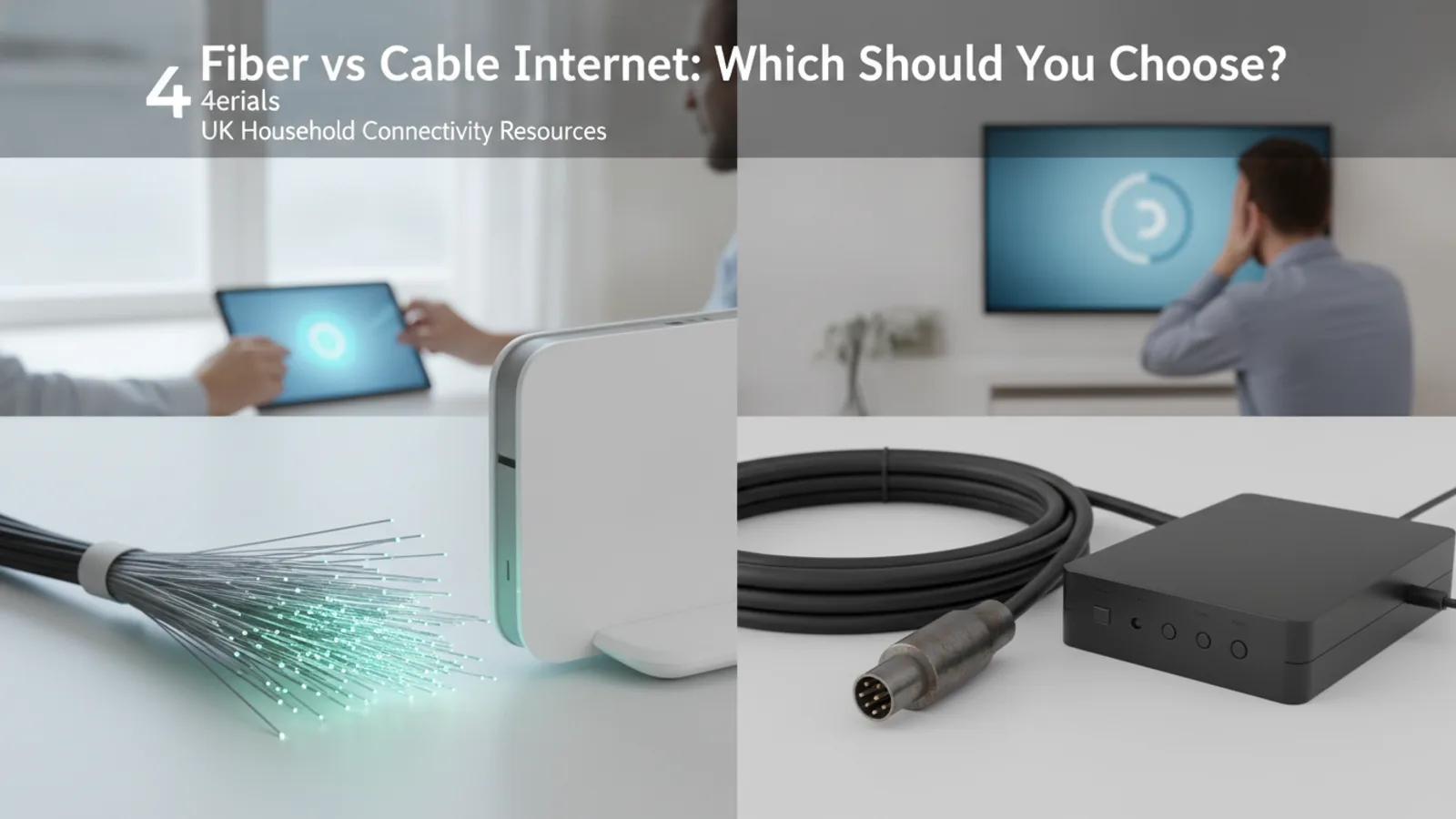Fiber vs Cable Internet: Which Should You Choose? | 4Aerials