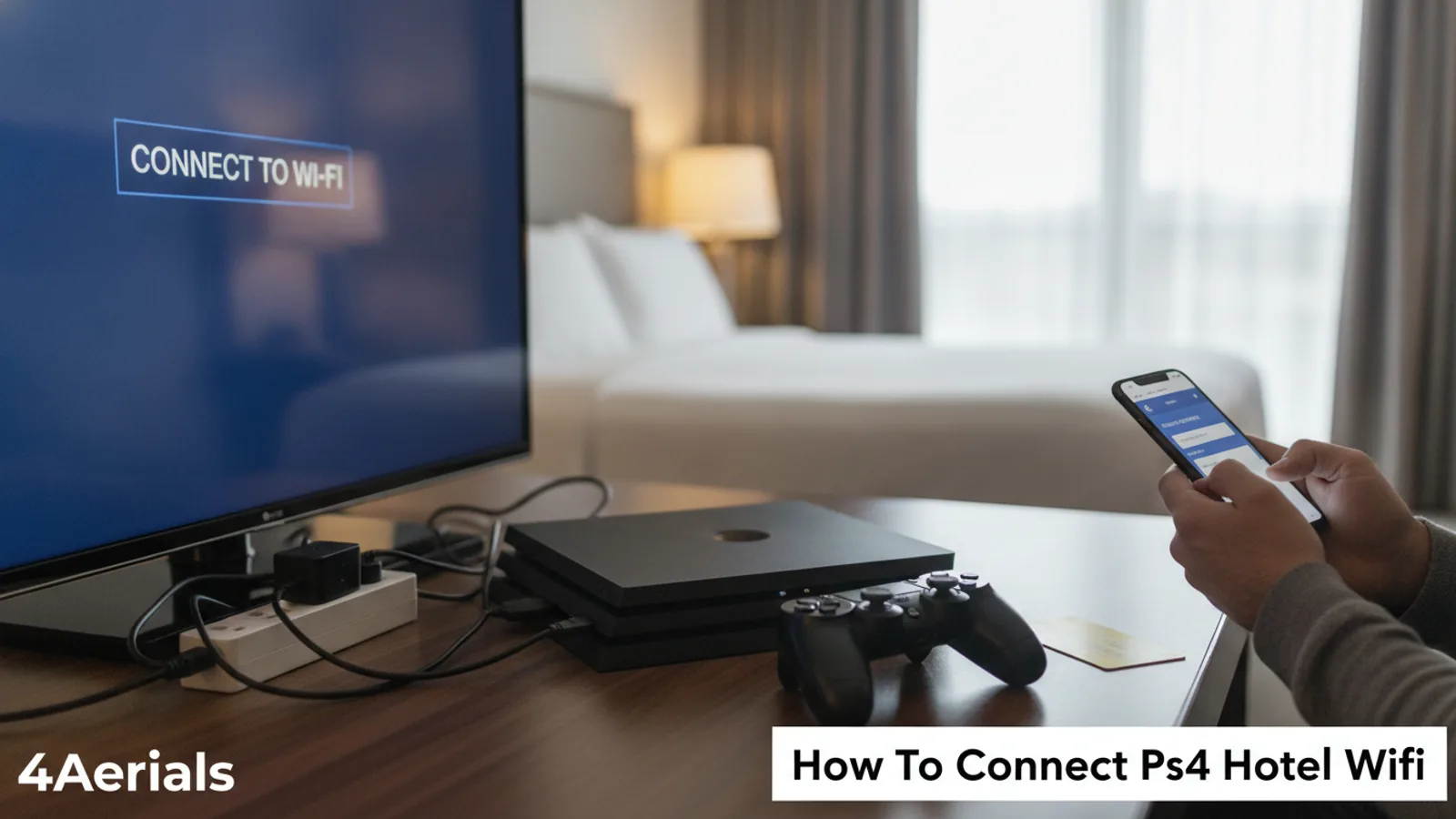 How To Connect Ps4 Hotel Wifi | 4Aerials