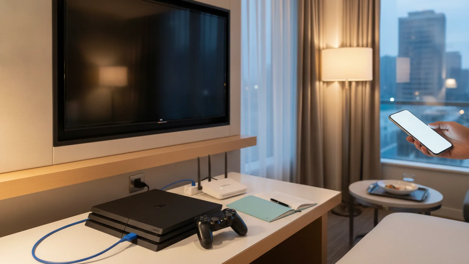 How To Connect Ps4 To Wifi In Hotel | 4Aerials