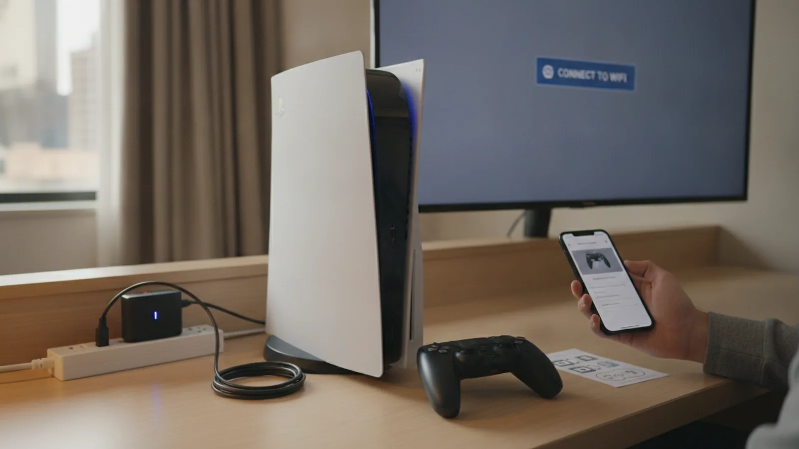 How To Connect Ps5 To Hotel Wifi | 4Aerials